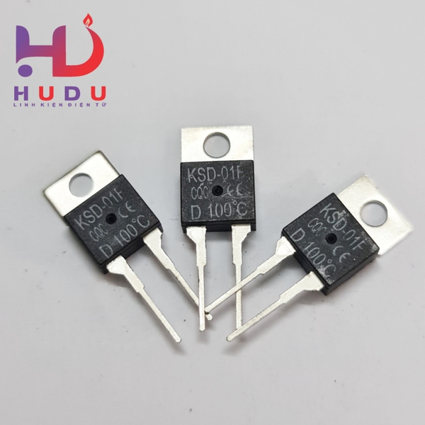 IC điều khiển nhiệt độ thường đóng KSD-01F D100°C mới