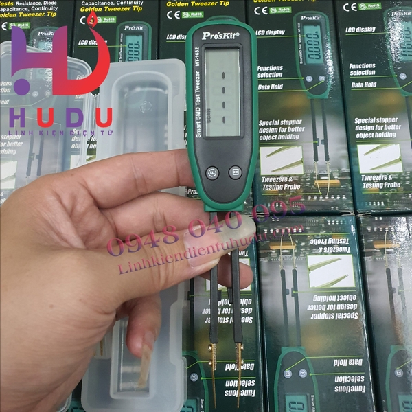 Đồng hồ đo linh kiện dán Proskit MT-1632