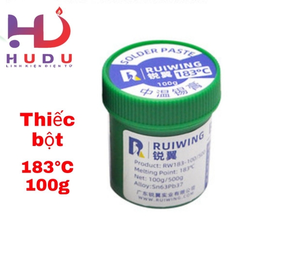 Thiếc hàn bột 100g không chì cao cấp 138*C