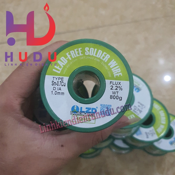 Thiếc hàn 800g không chì