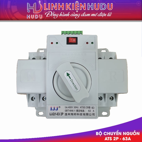 ATS chuyển nguồn tự động 1pha 63A