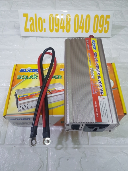 KÍCH SUDER 12V-220V LOẠI 2000W vàng