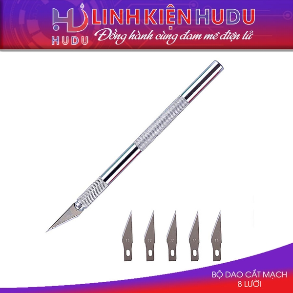 Bộ cán + dao cắt mạch 8 lưỡi nhọn