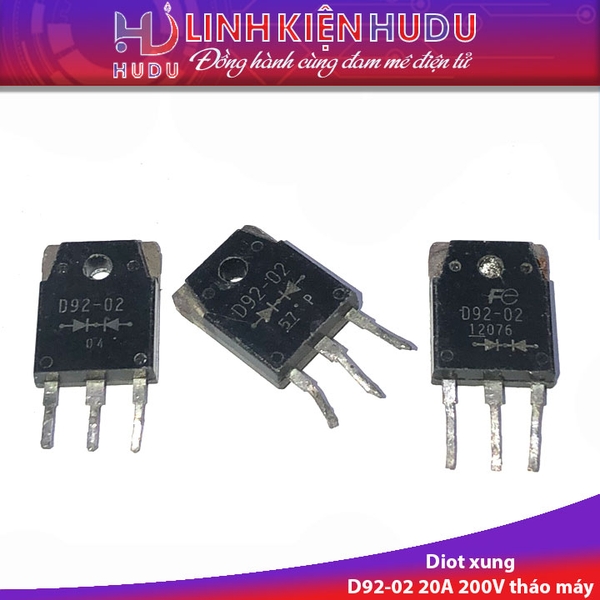 Combo 10 Diot xung D92-02 20A tháo máy