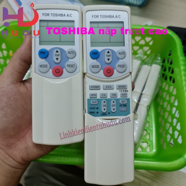 Điều khiển Toshiba nắp trượt cao