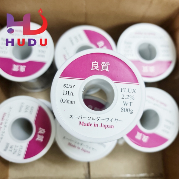 Thiếc hàn 63/37 Nhật 800g loại 0.8mm