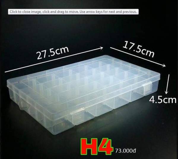 Hộp đựng linh kiện H4