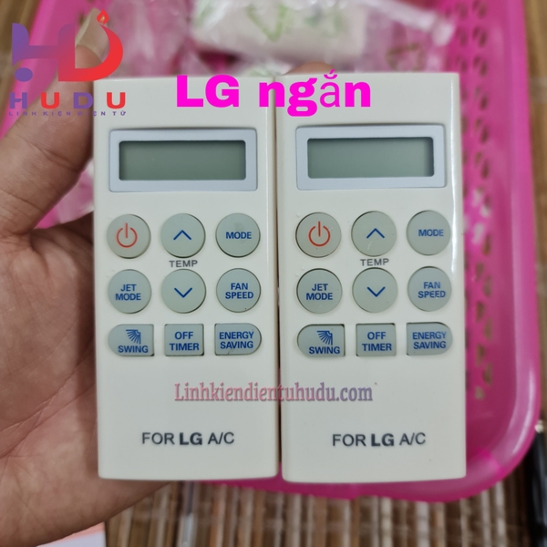 Điều khiển LG ngắn