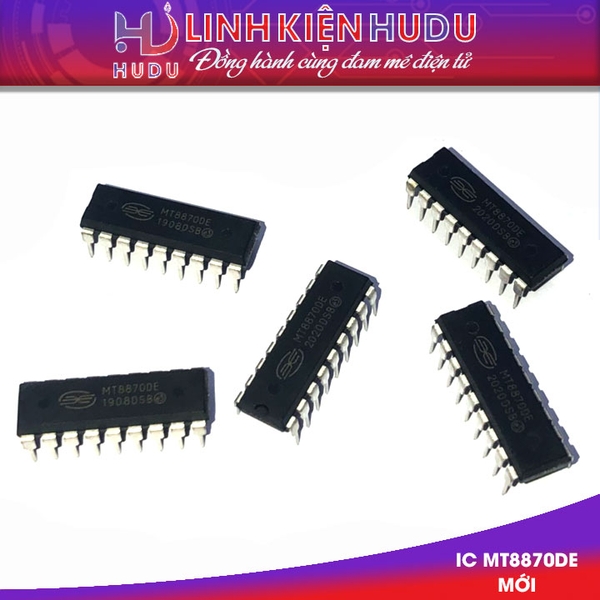 Combo 10 con IC MT8870DE mới chân cắm