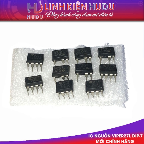 Combo 5 con IC nguồn VIPer27L mới chính hãng