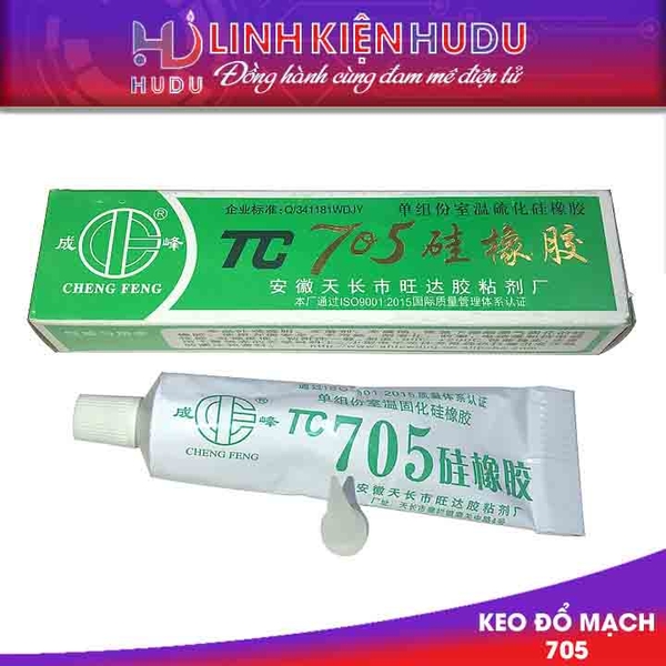 Keo đổ mạch 705 trong suốt