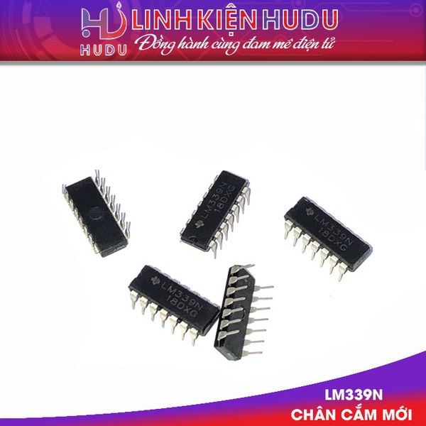 Combo 10 con LM339N chân cắm mới
