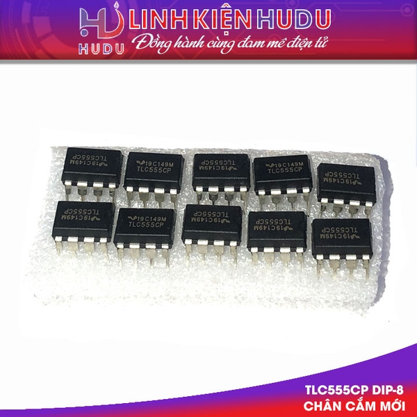 Combo 10 con TLC555CP chân cắm mới