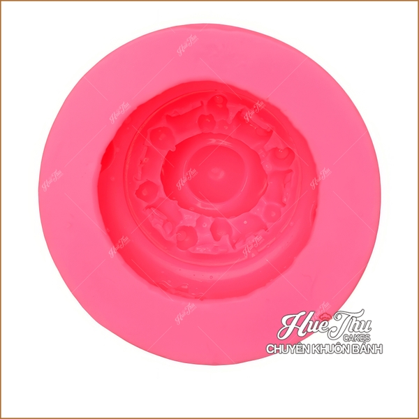 Khuôn silicon Hũ Vàng nhỏ (có thỏi vàng) làm bánh rau câu 3D 4D nhấn xôi, fondant, socola, nến hanmade