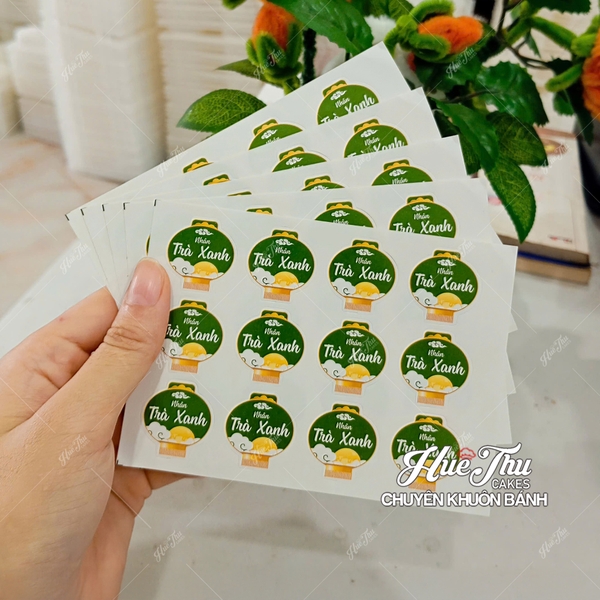 Tem dán nhân bánh Trung Thu đủ vị (12 tem / tờ)