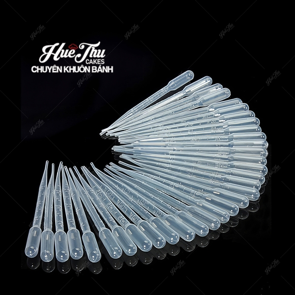 Ống Bơm Nhựa chiết chất lỏng 3/5/10ml (10 ống) - ống bơm làm mắt thú, bơm rau câu, cho bé ăn