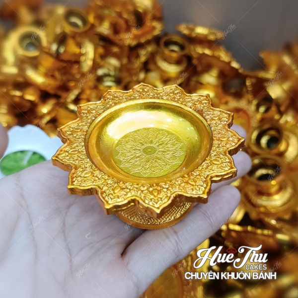 Trụ Sen Kê Nến 7cm - trang trí đồ ăn, bàn tiệc, mâm cúng