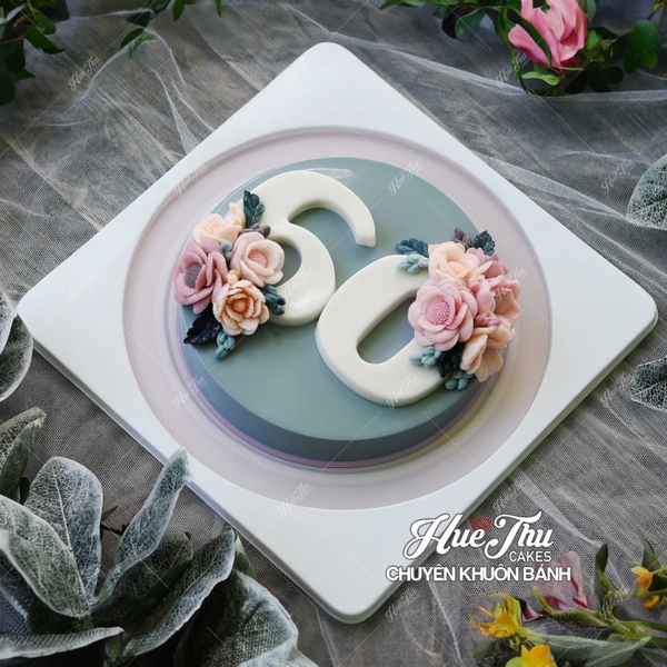 Khuôn silicon Số 0-9 12cm (bộ 9 số) làm bánh rau câu 3D 4D nhấn xôi, chè trôi nước, socola, nến hanmade