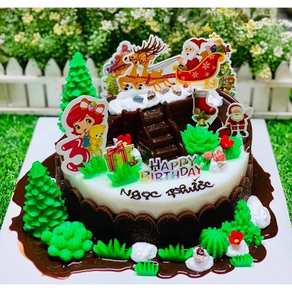 Khuôn silicon Bụi Cỏ làm bánh rau câu 3D 4D nhấn xôi, fondant, socola, nến hanmade