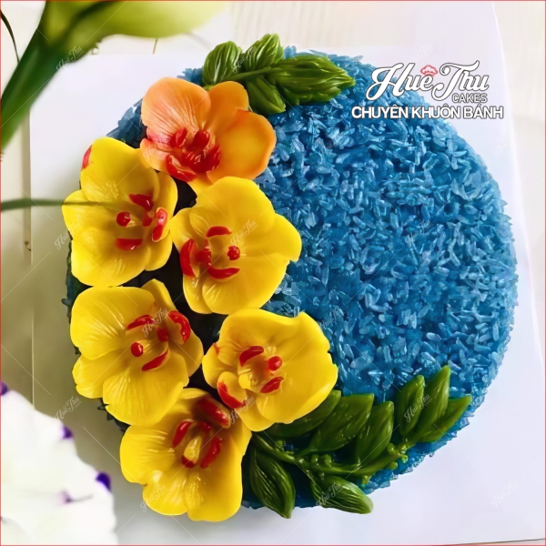 Khuôn silicon hoa Lan Hồ Điệp làm bánh rau câu 3D 4D nhấn xôi, fondant, socola, nến hanmade