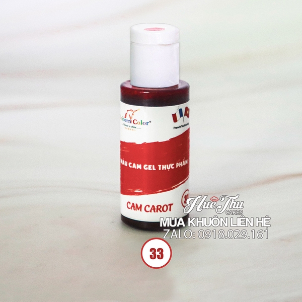Màu Gel thực phẩm Unicorn 28g làm bánh (40 màu) - Chuyên Dùng Cho Bánh Nướng, Bánh Trung Thu, Sên Đậu