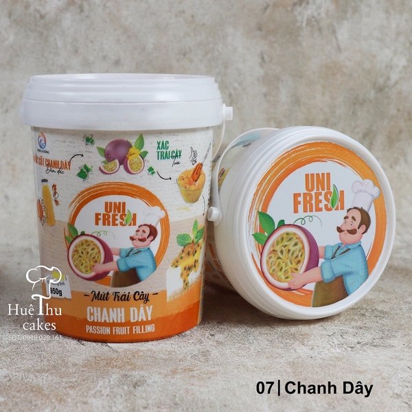 Mứt Trái Cây Có Xác Làm Nhân Bánh - Uni Fresh - Xô 950gr