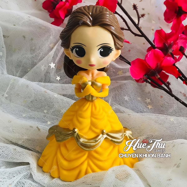 Búp bê Bella, nàng tiên cá, lọ lem trang trí bánh kem, rau câu