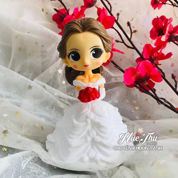 Búp bê Bella, nàng tiên cá, lọ lem trang trí bánh kem, rau câu