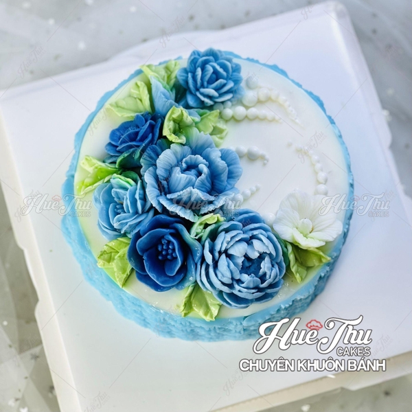 Khuôn silicon hoa Thái (4 bông) 4 - 8cm làm bánh rau câu 3D 4D nhấn xôi, fondant, socola, nến hanmade