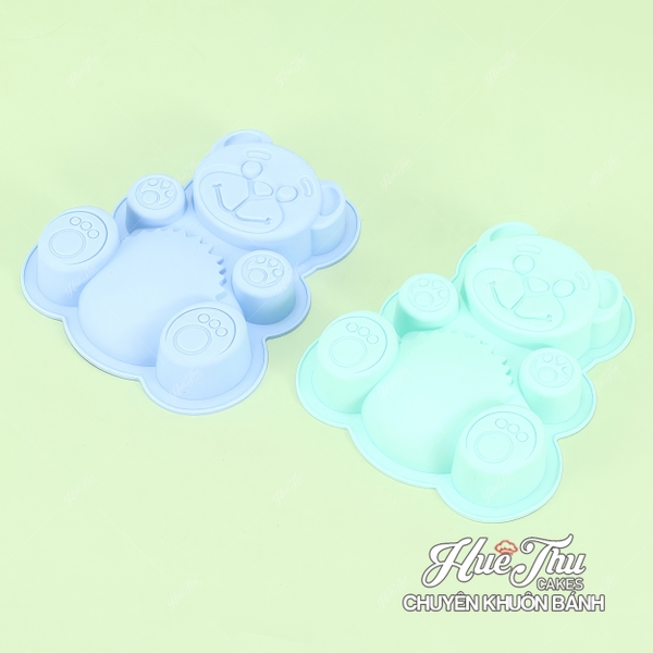 Khuôn silicon Gấu Bụng Bự 23*28cm làm bánh rau câu 3D 4D mâm cúng