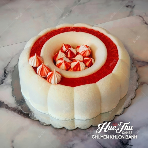 Khuôn silicon Thố Bí Ngô 17.5cm làm bánh rau câu 3D 4D nhấn xôi, fondant, socola, nến hanmade