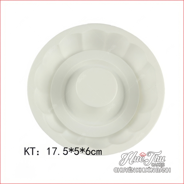 Khuôn silicon Thố Bí Ngô 17.5cm làm bánh rau câu 3D 4D nhấn xôi, fondant, socola, nến hanmade