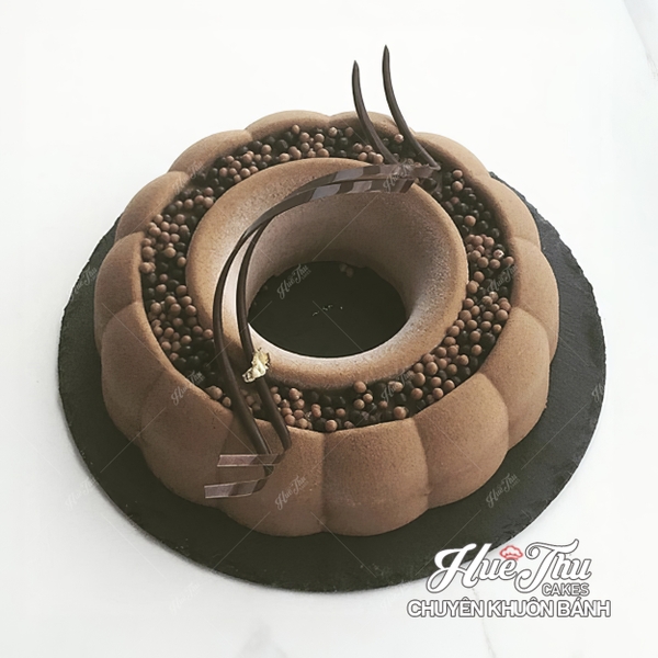 Khuôn silicon Thố Bí Ngô 17.5cm làm bánh rau câu 3D 4D nhấn xôi, fondant, socola, nến hanmade