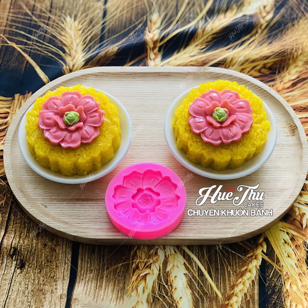 Khuôn silicon Hoa Cúc 6.3cm A109 làm bánh rau câu 3D 4D nhấn xôi, fondant, socola, nến hanmade