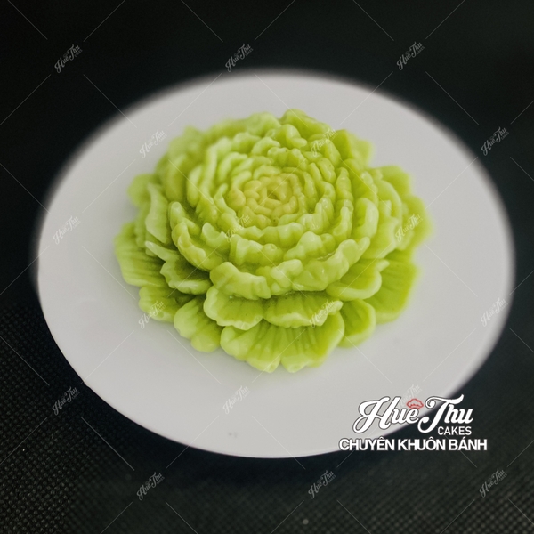 Khuôn silicon Hoa Mẫu Đơn 8cm A151 làm bánh rau câu 3D 4D nhấn xôi, fondant, socola, nến hanmade