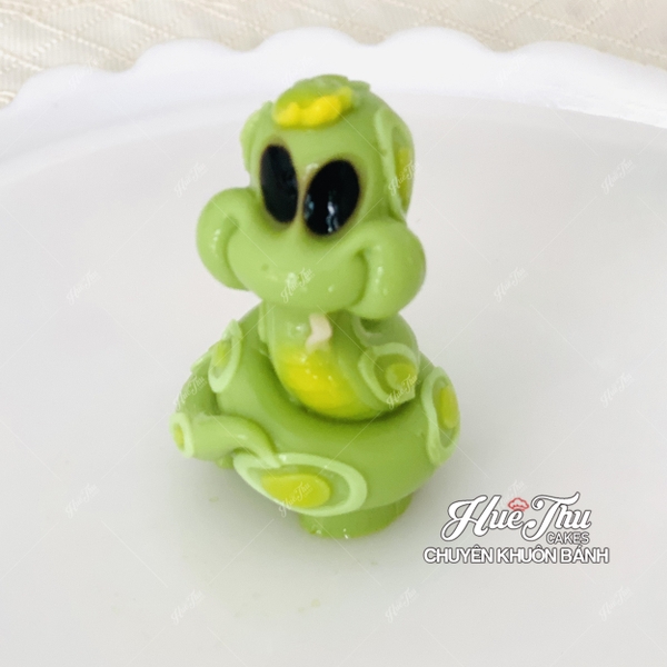 Khuôn silicon Con Rắn A167 làm bánh rau câu 3D 4D nhấn xôi, fondant, socola, nến hanmade