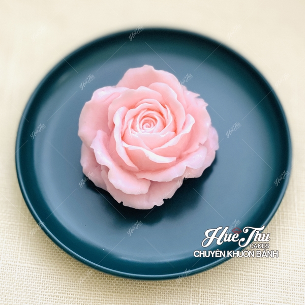 Khuôn silicon Hoa Hồng A178 làm bánh rau câu 3D 4D nhấn xôi, fondant, socola, nến hanmade