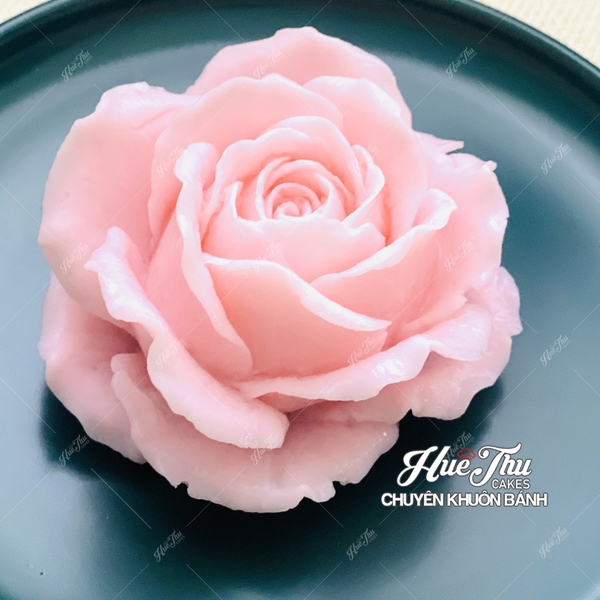 Khuôn silicon Hoa Hồng A178 làm bánh rau câu 3D 4D nhấn xôi, fondant, socola, nến hanmade