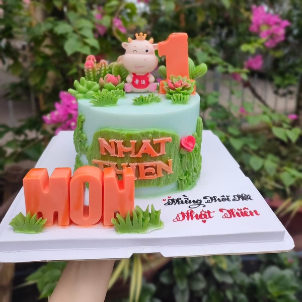 Khuôn silicon Bụi Cỏ làm bánh rau câu 3D 4D nhấn xôi, fondant, socola, nến hanmade