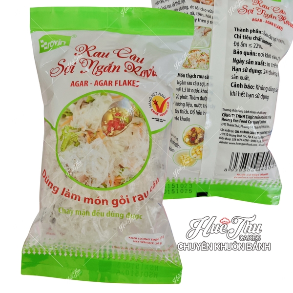 Rau câu sợi ngắn (Agar flakes) Rovin