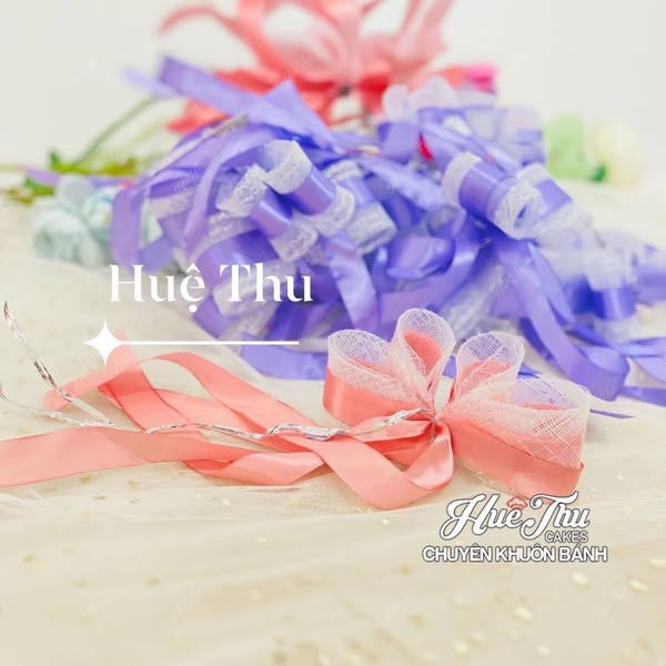 Bộ dụng cụ làm Bó Hoa Rau Câu (Ruy băng, Nơ gói hoa, Xốp, Băng keo chuyên dụng, Giấy gói hoa)