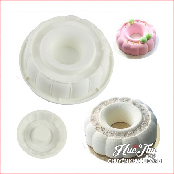 Khuôn silicon Thố Bí Ngô 17.5cm làm bánh rau câu 3D 4D nhấn xôi, fondant, socola, nến hanmade