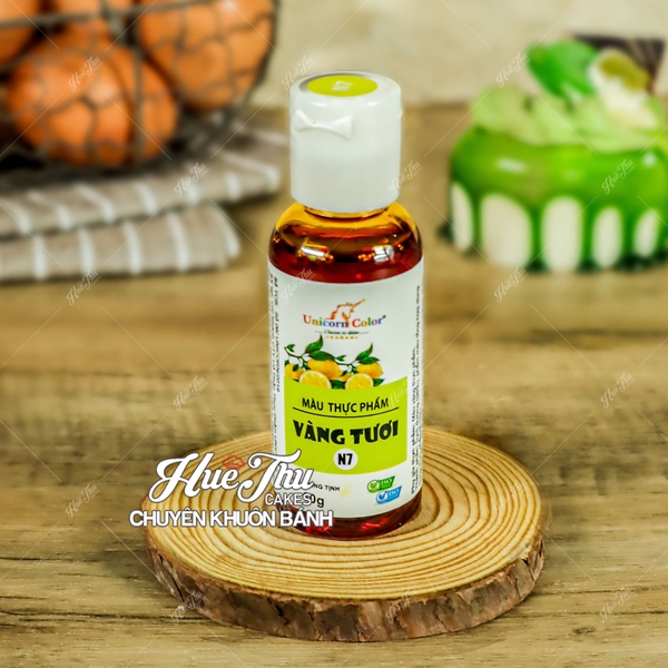 Màu thực phẩm Unicorn làm bánh rau câu, bánh kem 60g (24 màu) - Hàng chính hãng