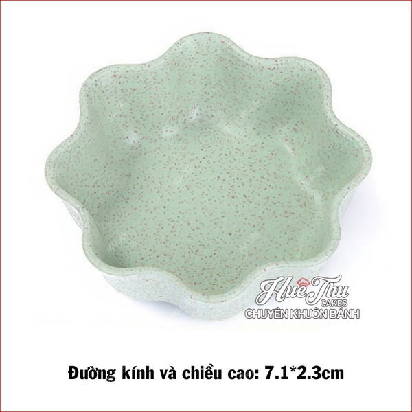 Đĩa Nhựa Melamine Hoa Mai 7.1cm (nhiều màu) đĩa đựng nến - trang trí đồ ăn, đựng nước chấm, bàn tiệc, mâm cúng