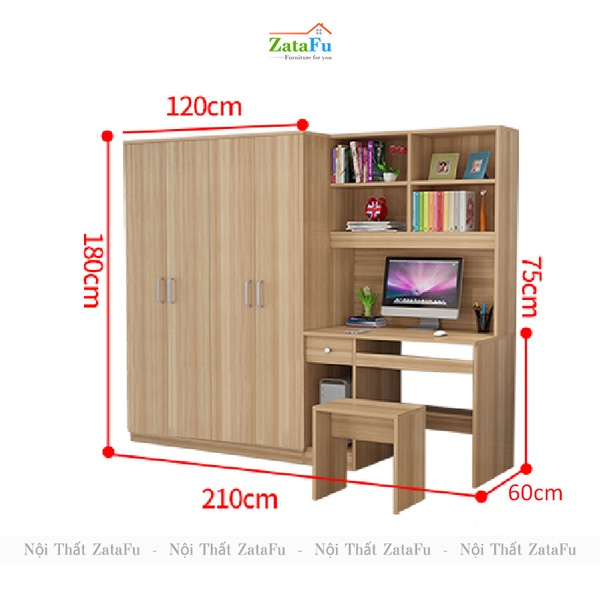 bàn làm việc 80cm