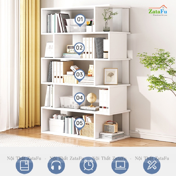 kệ trang trí phòng khách