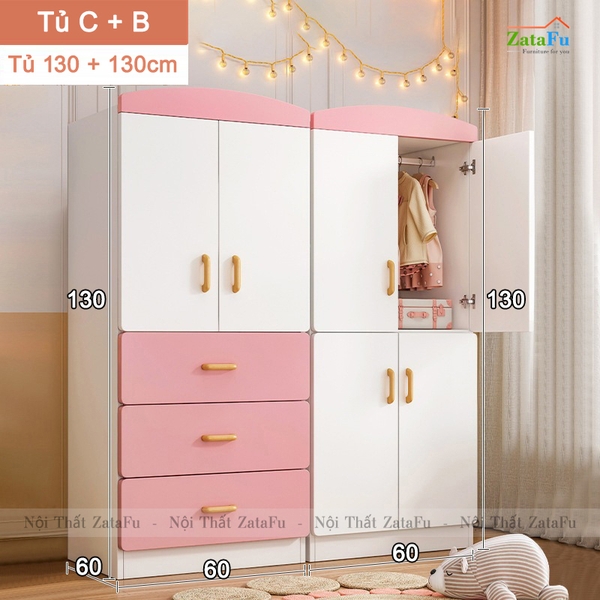 Tủ quần áp mét 3