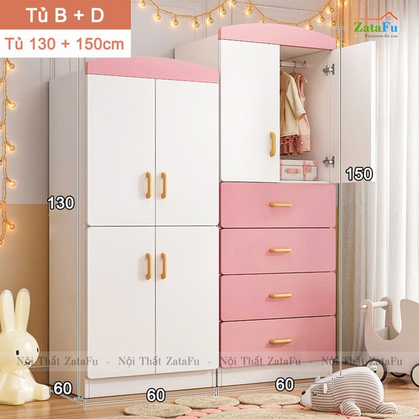 tủ áo quần em bé