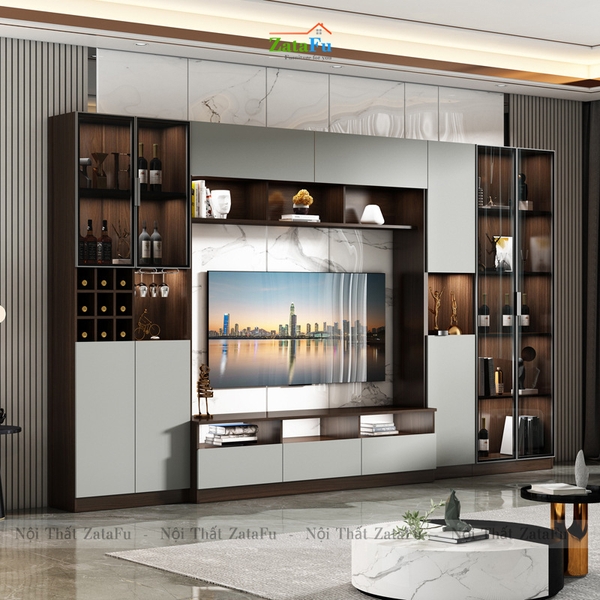 kệ tivi treo tường