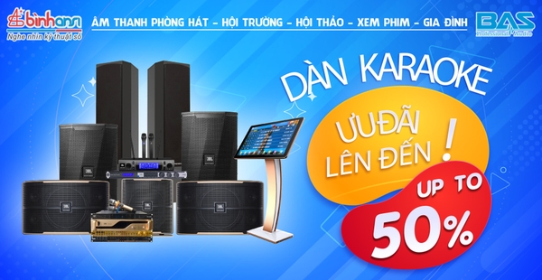DÀN KARAOKE ƯU ĐÃI LÊN TỚI 50% TRONG TUẦN LỄ VÀNG TRI ÂN KHÁCH HÀNG 2021